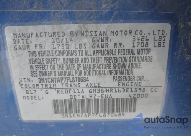 3N1CN7AP7FL870684: 43706201