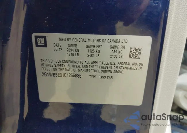 2G1WB5E31C1265886: 43706213