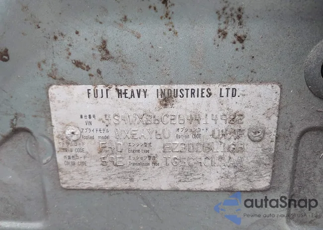 4S4WX86C264414982: 43706635