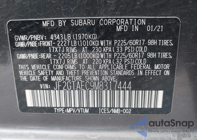 JF2GTAEC9M8317444: 43705719