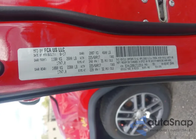 3C4NJDBB6JT112914: 43705806