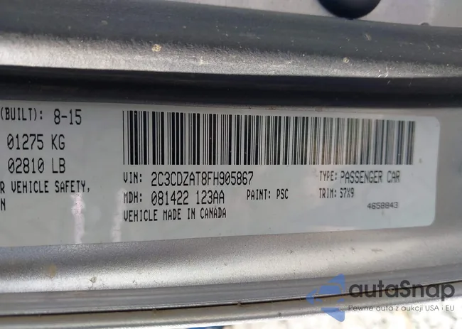 2C3CDZAT8FH905867: 43705809
