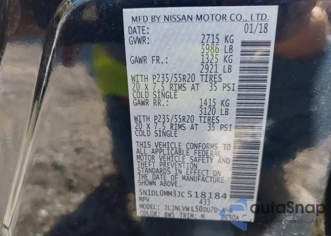 5N1DL0MM3JC518184: 43707490