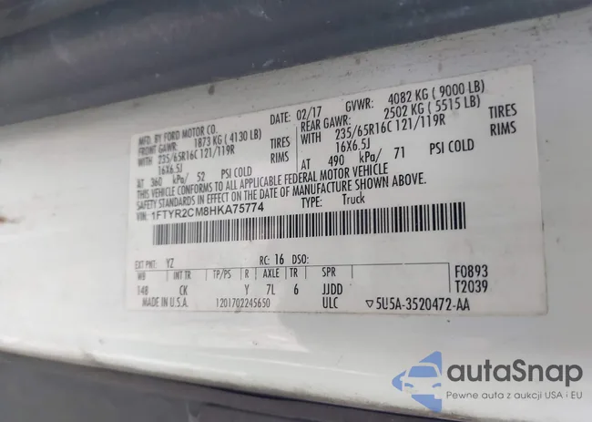 1FTYR2CM8HKA75774: 43706657