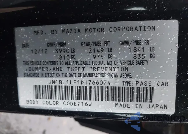 JM1BL1LP1D1766074: 43706668