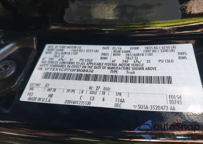 1FTEX1CP7GFB08932: 43706669