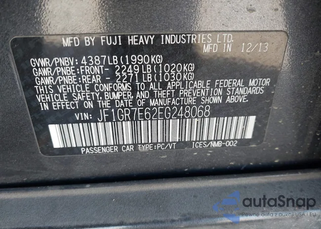 JF1GR7E62EG248068: 43706694