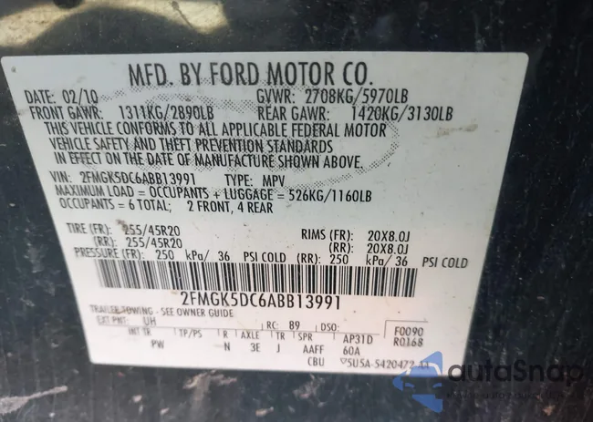 2FMGK5DC6ABB13991: 43706883