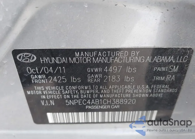 5NPEC4AB1CH388920: 43706915