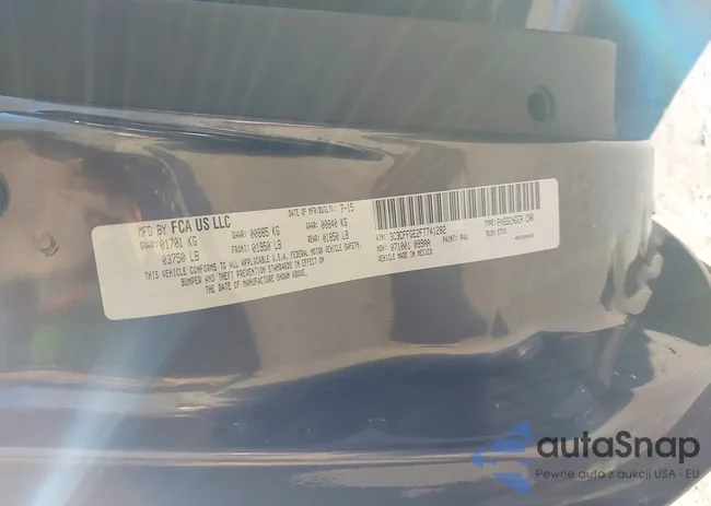 3C3CFFGE2FT741282: 43708095