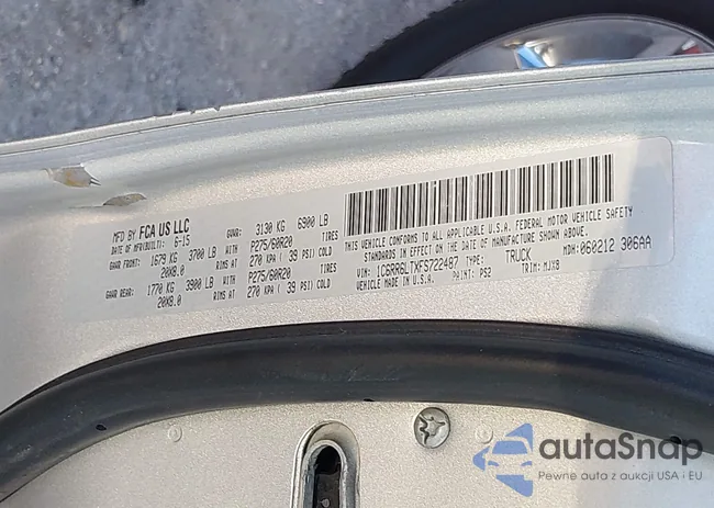 1C6RR6LTXFS722487: 43708146