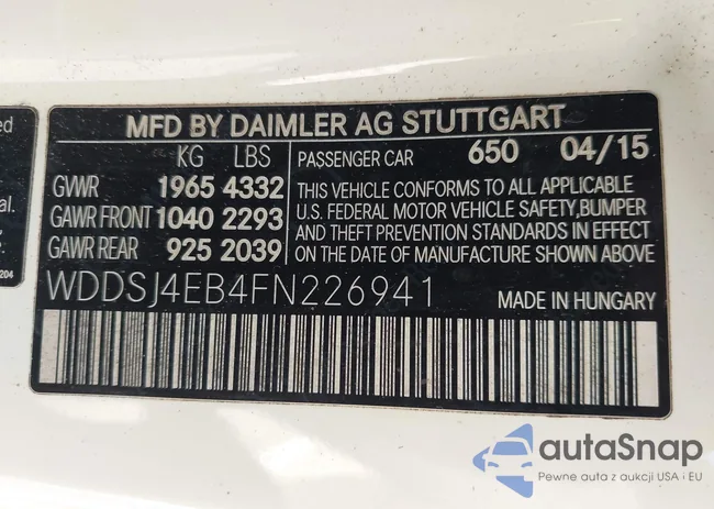 WDDSJ4EB4FN226941: 43708611