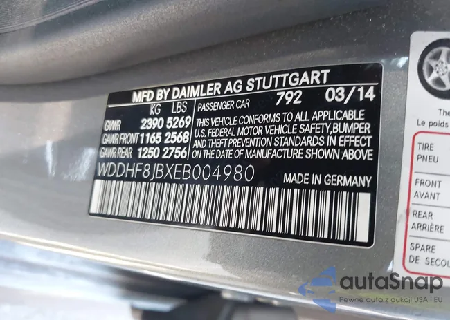 WDDHF8JBXEB004980: 43707710