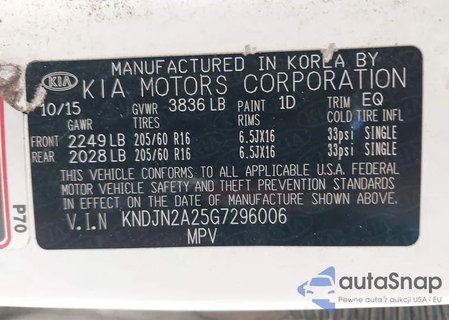 KNDJN2A25G7296006: 43709134