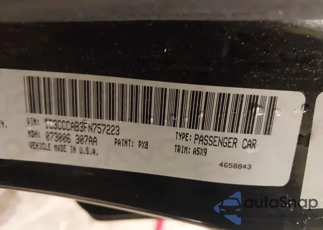 1C3CCCAB3FN757223: 43709253
