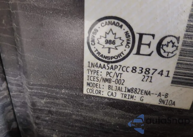 1N4AA5AP7CC838741: 43708668