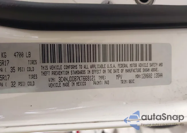 3C4NJDDB7KT669121: 43708675