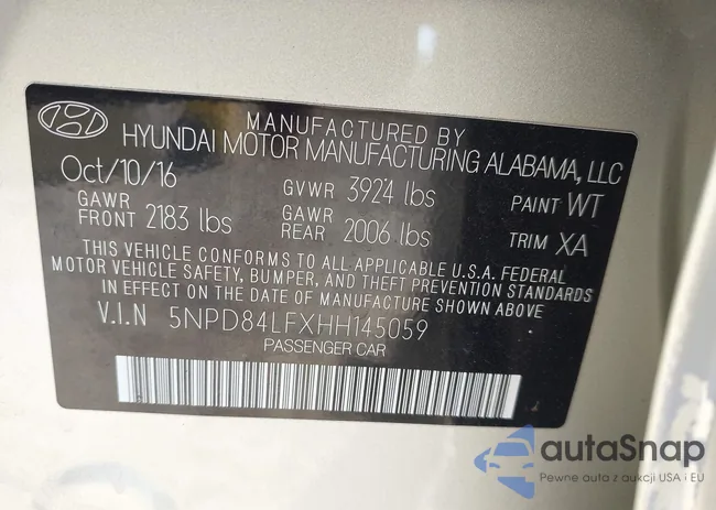 5NPD84LFXHH145059: 43710084