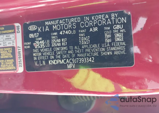 KNDPMCAC9J7393342: 43710359