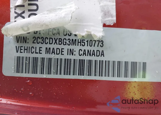 2C3CDXBG3MH510773: 43709703