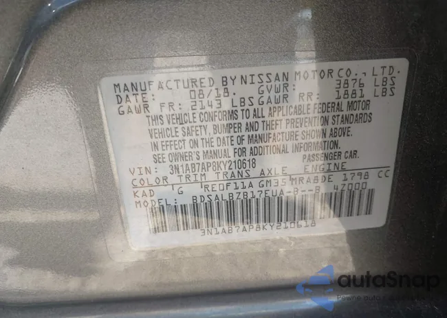 3N1AB7AP8KY210618: 43709980