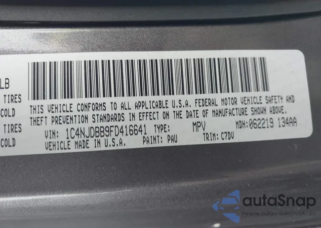 1C4NJDBB9FD416641: 43711200