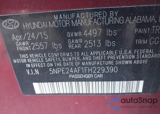 5NPE24AF1FH229390: 43711282