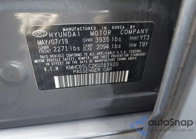 KMHC65LC2KU163920: 43711325