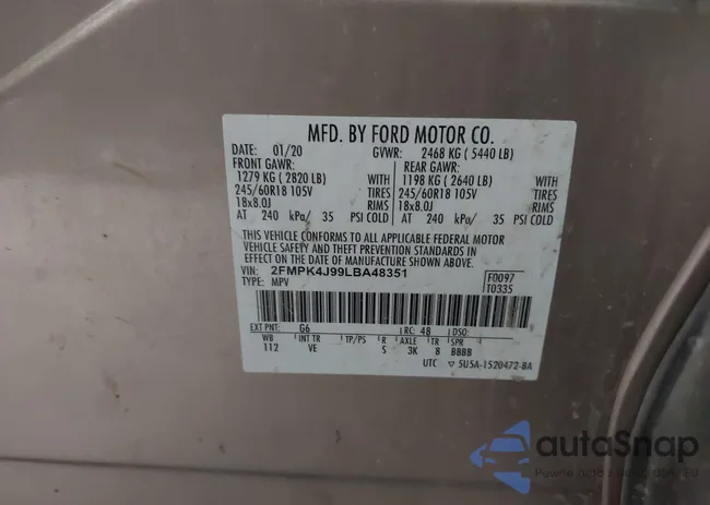 2FMPK4J99LBA48351: 43711451