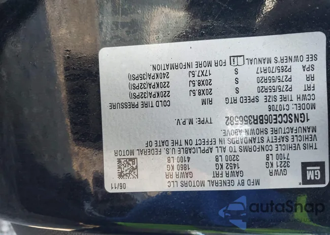 1GNSCCE06BR356582: 43711615