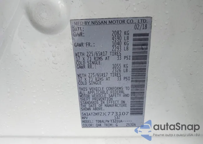 5N1AT2MT2JC773107: 43710969