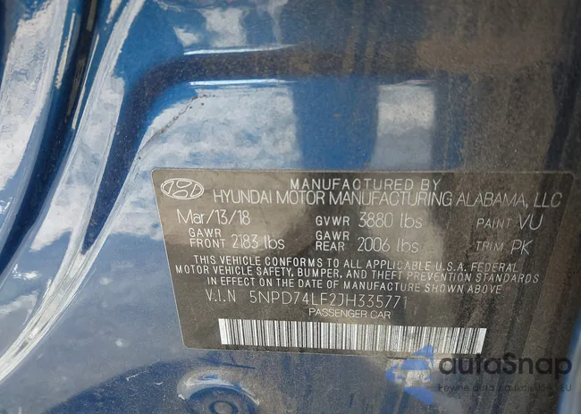 5NPD74LF2JH335771: 43711049