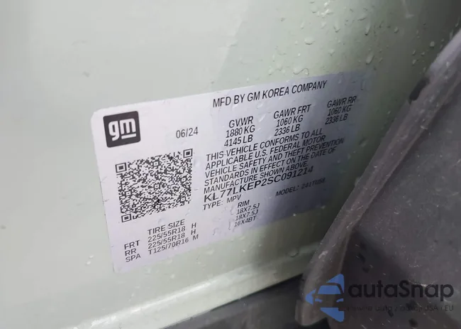 KL77LKEP2SC091214: 43712441