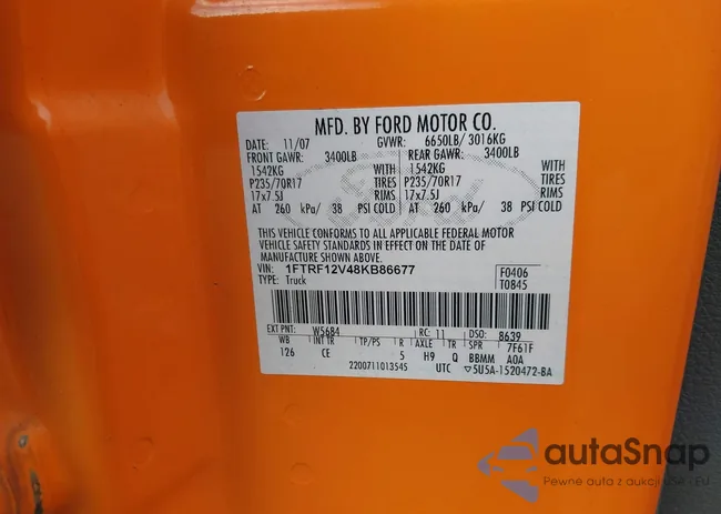 1FTRF12V48KB86677: 43712514