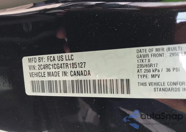 2C4RC1CG4TR185127: 43713237