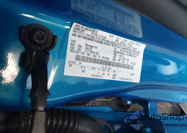 1FAHP3F29CL461943: 43713363