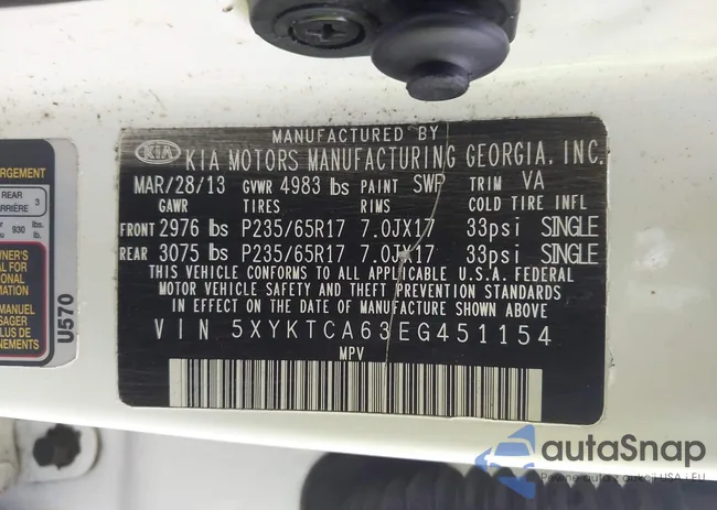 5XYKTCA63EG451154: 43713565