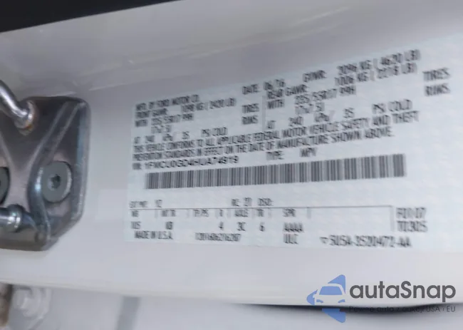 1FMCU0GD4HUA74919: 43712653