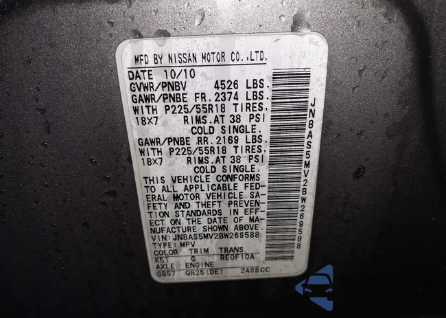 JN8AS5MV2BW269588: 43714053