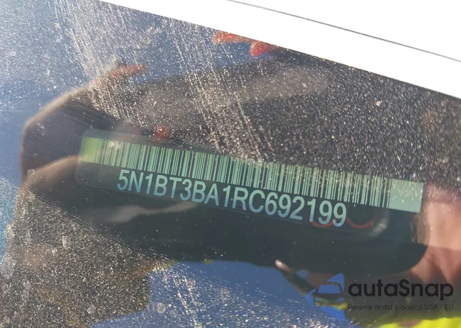 5N1BT3BA1RC692199: 43714600