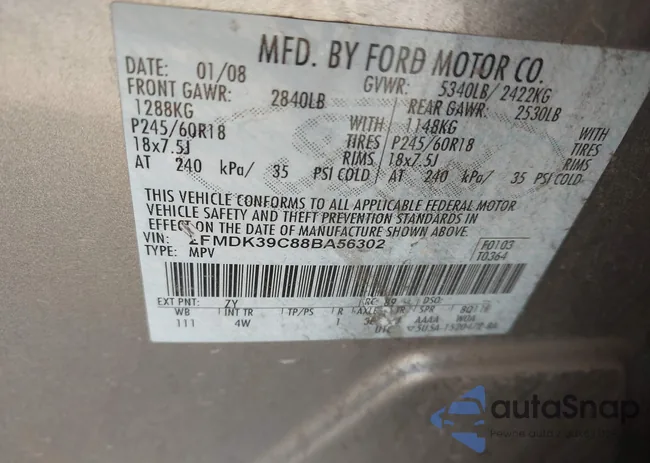 2FMDK39C88BA56302: 43713862