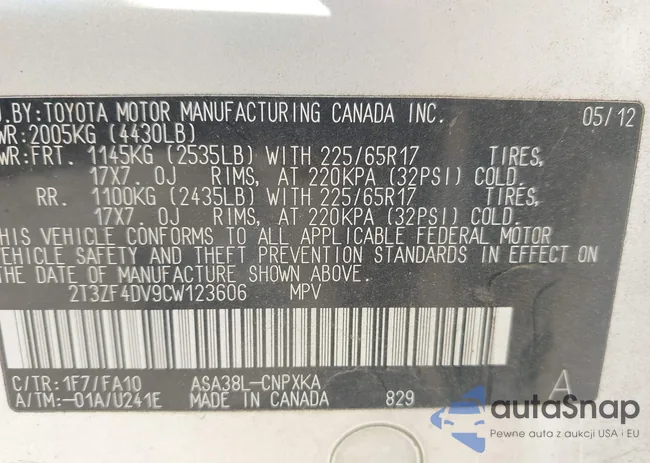 2T3ZF4DV9CW123606: 43714850