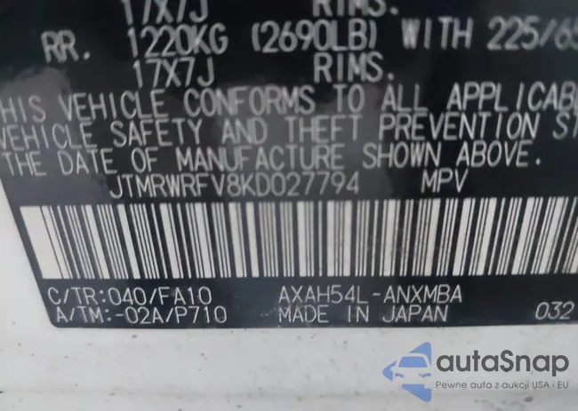 JHMFL5G42RX004593: 43714935