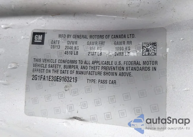 2G1FA1E30E9163219: 43716279