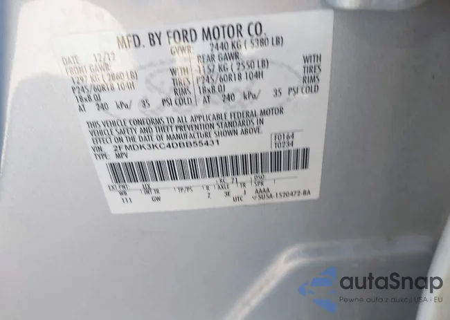 2FMDK3KC4DBB55431: 43716308