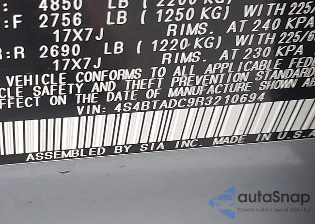 4S4BTADC9R3210694: 43716429
