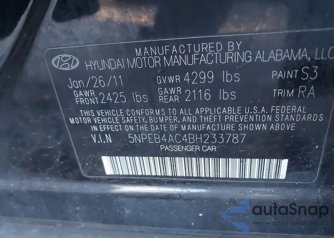 5NPEB4AC4BH233787: 43716550