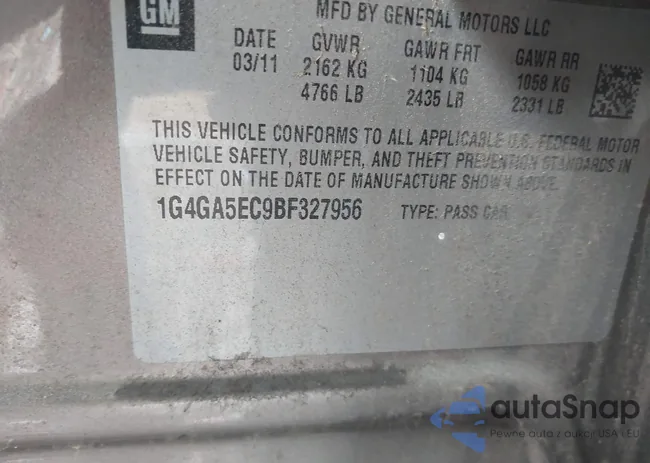 1G4GA5EC9BF327956: 43717525