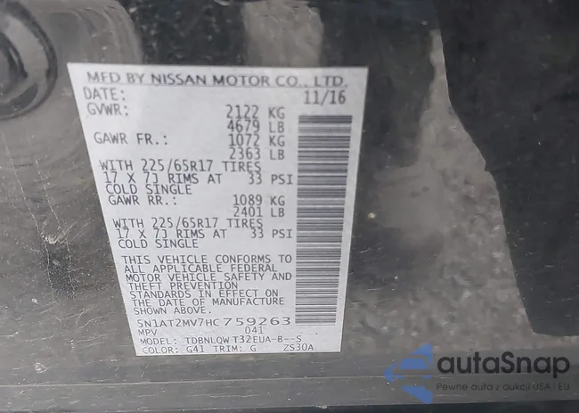 5N1AT2MV7HC759263: 43716661