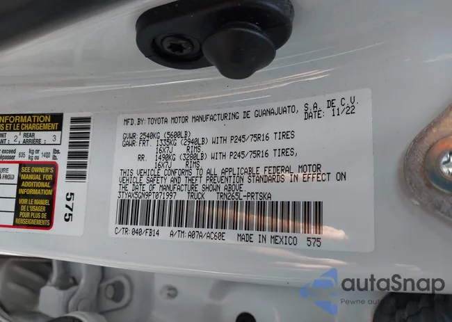 3TYAX5GN9PT071997: 43716851